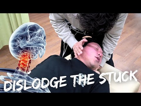 【ASMR chiro cracking 全身ボキボキ整体】「全身のスタック除去！」関節音とともに抜群の解放感！   Full body adjustment from Japan + Y-strap