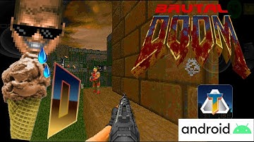 Chocolate Doom🍫 [Brutal Doom (Weapon Only) ] on Delta Touch android -Doom Mod
