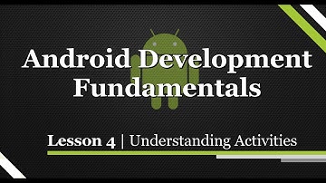 Android Development Tutorial (The Fundamentals P4)