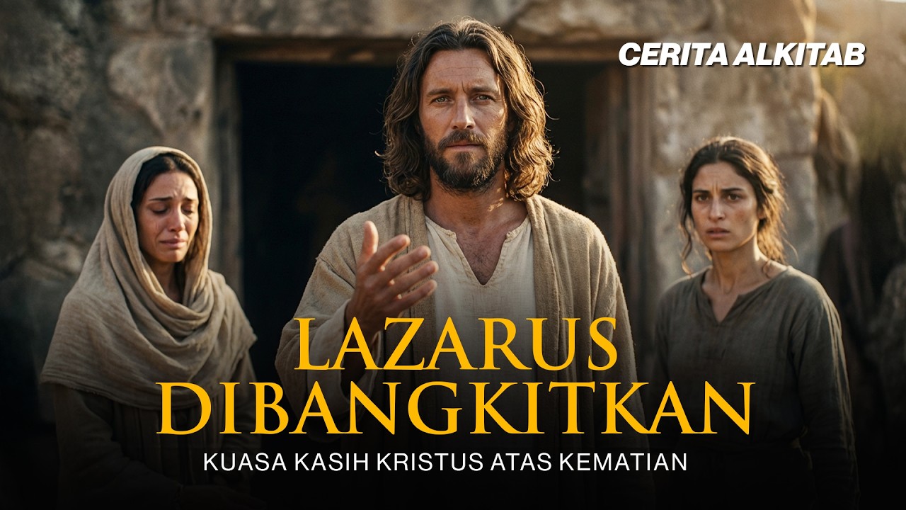 Cerita Alkitab: Lazarus Dibangkitkan Dari Kubur | Kuasa Kasih Kristus atas Kematian