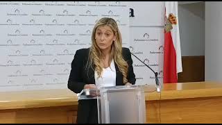 Marta García / Parlamento de Cantabria