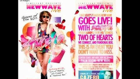 STACEY Q @ NEW WAVE LIVE!!! performing TWO OF HEARTS and WE CONNECT!