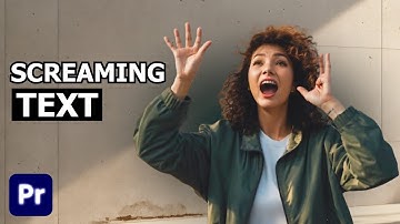 How To Make Screaming Text Effect in Premiere Pro || Screaming Text Premiere Pro Tutorial