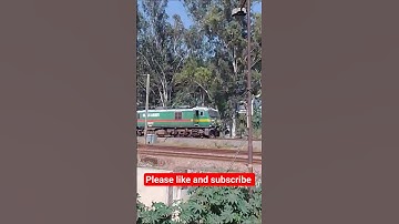 WAG9 WITH COAL WAGONS IN HIGH SPEED IN EDFC #train #viralshort#wag9 #short @BHARTIYARAILWORLD287