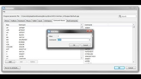 Abbreviating Command Input with Aliases