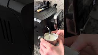 Making a latte