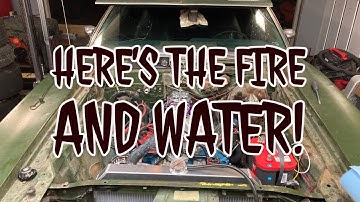 1972 Dodge Charger Thrash! Cam Break in and First Start Incident!#mopar #engine #bigblock #diy #440