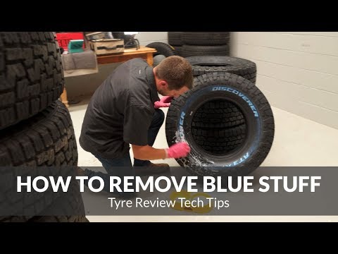 how-to-get-blue-stuff-off-tyres