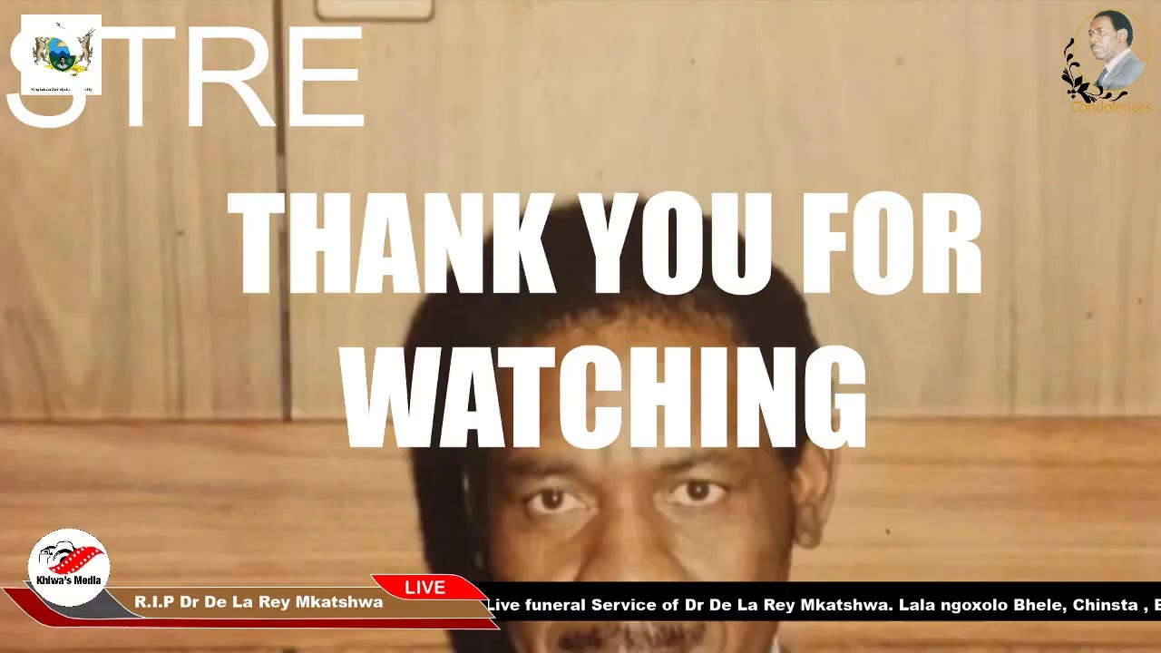 Funeral service of Dr De La Rey Mkatshwa