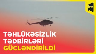 Azərbaycan və Ermənistan rəsmiləri Qazaxda görüşdü, helikopterlər havaya qalxdı