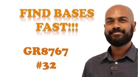 Math Subject GRE: Bases