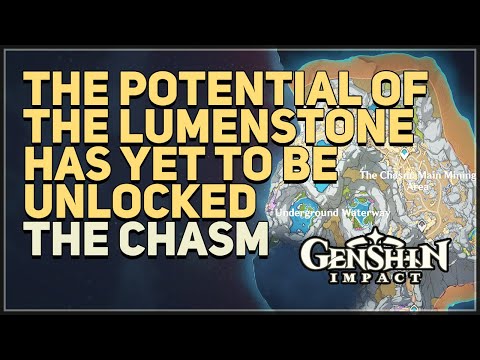 The potential of the Lumenstone has yet to be unlocked Genshin Impact