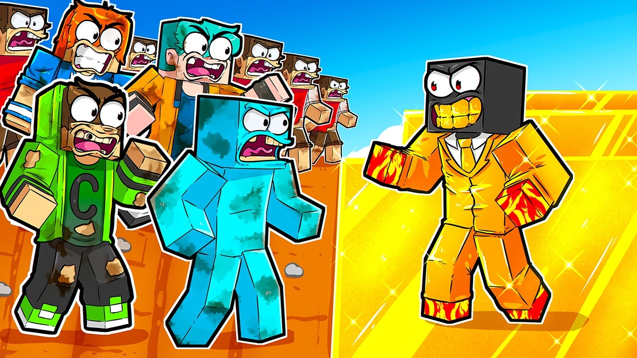 1000 Игроков в Цивилизации Богатых и Бедных