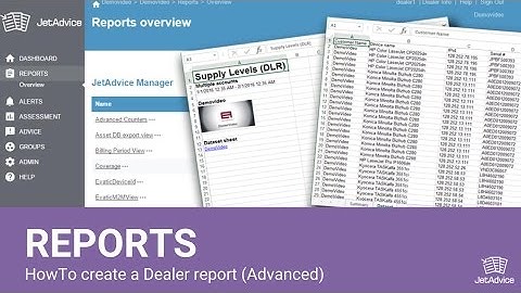 Reports - HowTo Create a Dealer Report (Advanced)