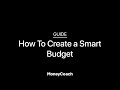 How to create a smart budget in moneycoach app  guide