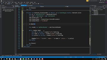 ADO.NET EP 09 store procedure and param
