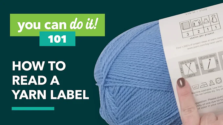 How to Read a Yarn Label