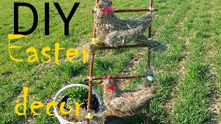 :   /    / Rustic easter decor
