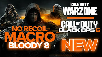 CoD BO6 Warzone No Recoil Macro. #cod #codbo6 #macro #callofduty