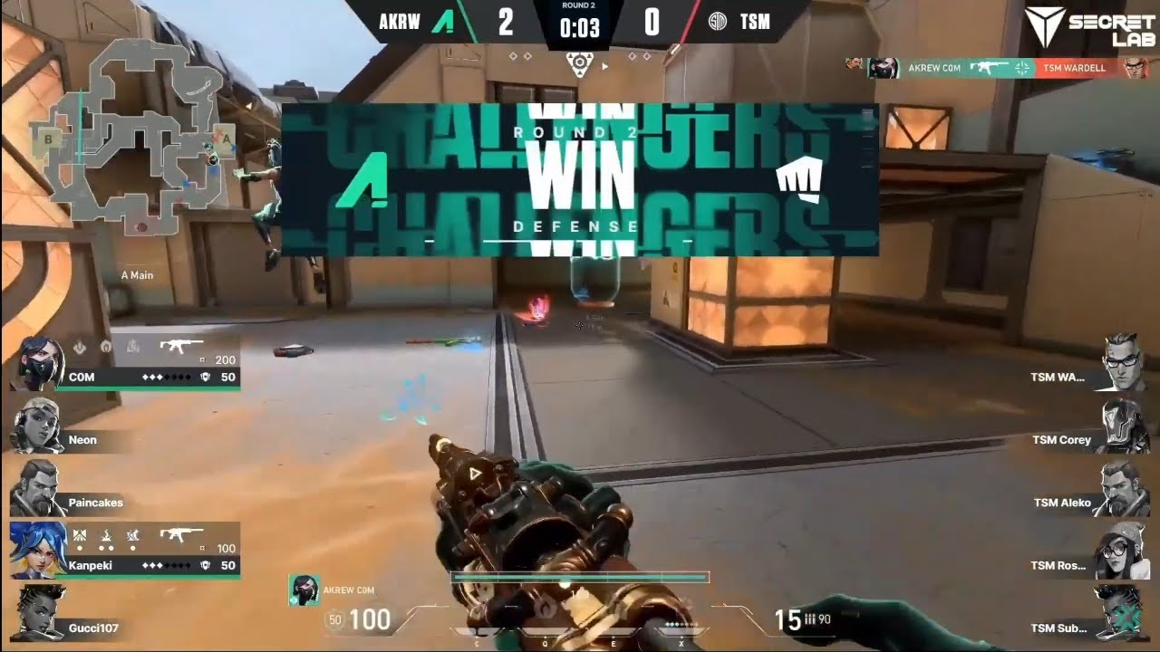 TSM vs AKrew Round by Round