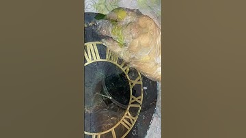 How to make Resin Wall Clock Step By Step Complete Tutorial By Zoha Yaseen  #diyepoxy #resinart