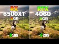 RX 6500 XT vs RTX 4060 - Test in 8 Games