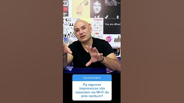 Um dos motivos da sua impressora não estar conectando via Wifi