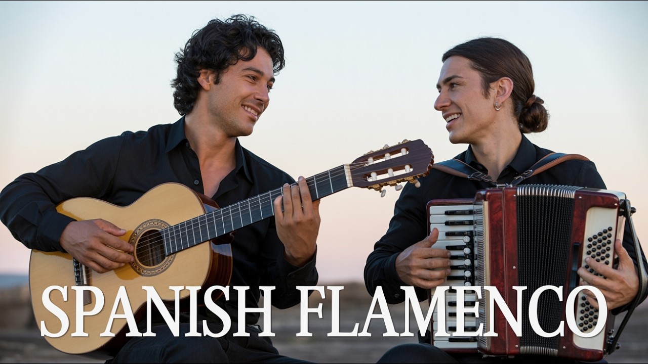 Relaxing Spanish Flamenco Music | Guitar & Accordion for Meditation