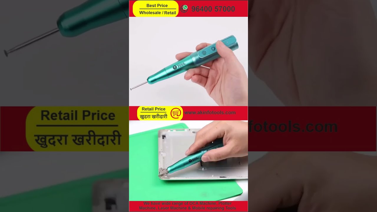 2UUL DA81 Chargeable Polish Drill Pen For Phone Repair