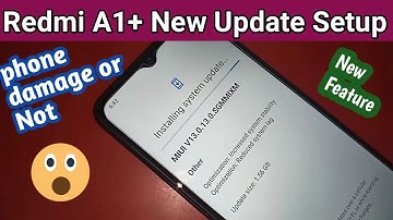 Redmi A1 plus phone New update // System update problem solve