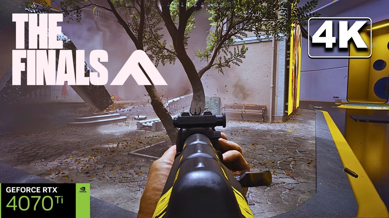 The Finals -  4070Ti 12 GB Ryzen 9 7900X  350+ FPS Max 4K Graphic Setting 2024