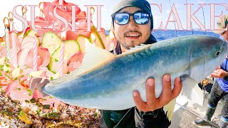 BIRTHDAY CAKE with Kingfish(yellowtail) | Back in New Zealand