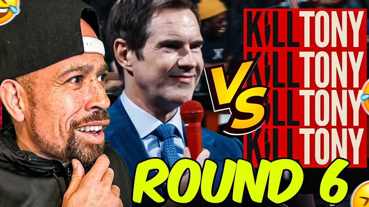 Round 6 JIMMY CARR vs KILL TONY! They CALLED his HOT MOM & saved the SHOW,, LMBAO...