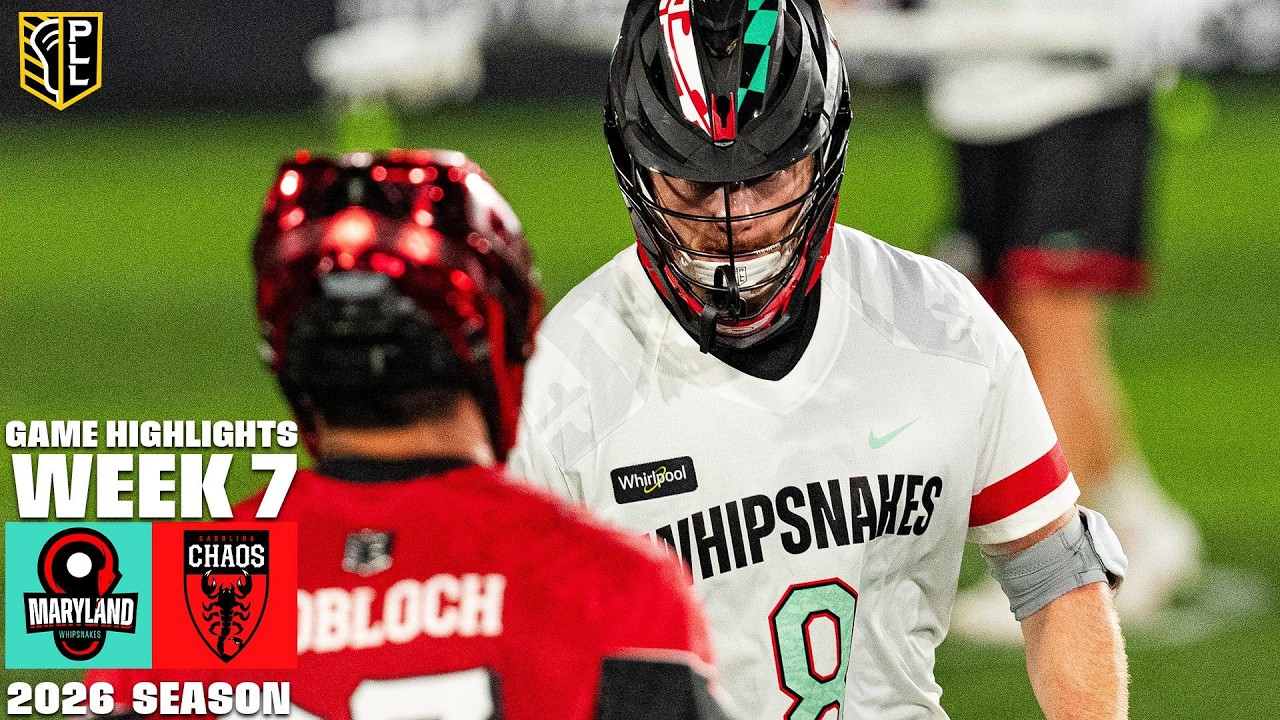 Maryland Whipsnakes vs. Carolina Chaos Week 7 Game Highlights | 2026 Season