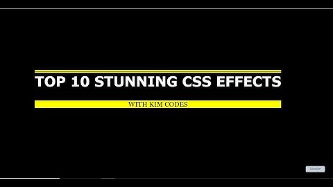 AMAZING TOP 10 CSS ANIMATIONS EFFECTS FOR BEGINNERS