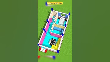 15 Feet By 30 Feet House Plan #homeplan #lowbudget #shortfeed #nakshaghar