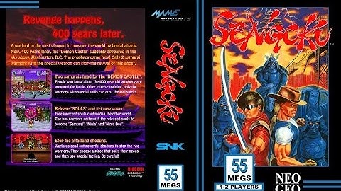 MAME MOMENTS - SENGOKU - NEO-GEO - 2 PLAYER RUN