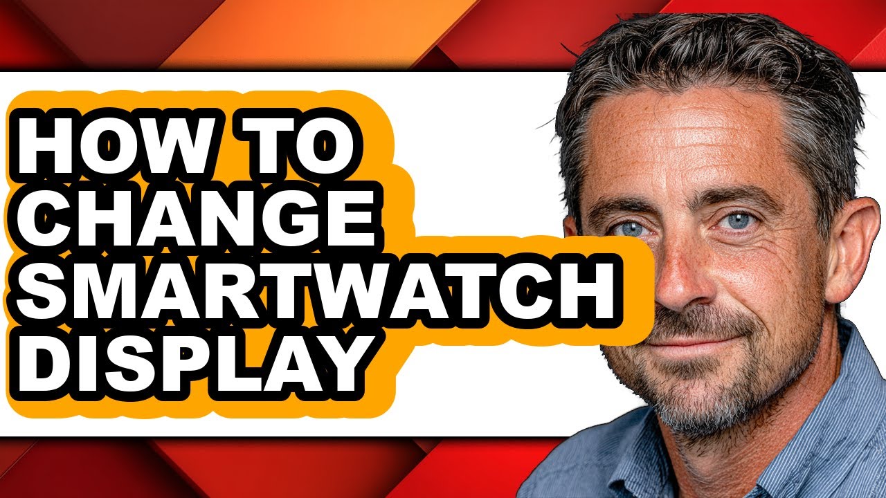 How to Change Smartwatch Display - Step by Step - YouTube