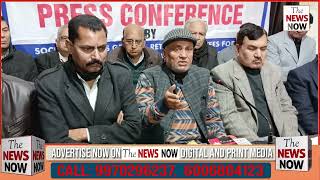 Joint Action Committee Reserved Categories Employees Jammu- Kashmir held a Press Conference