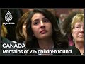 Remains of 215 children found at Indigenous school site in Canada