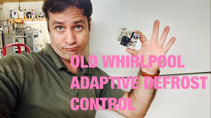 How to fix an old whirlpool refrigerator that is not defrosting | forced defrost adaptive board