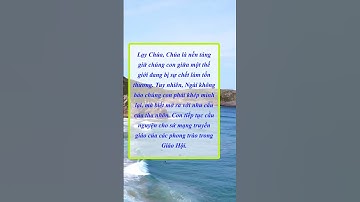 Tông đồ cầu nguyện (18/05/2023). Cùng Chúa Giêsu trong ngày.