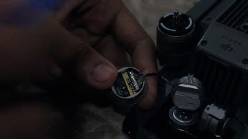 Replacing DJI Mavic Pro Camera Lens Barrel for Gimbal Gyroscope Error