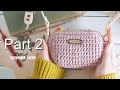 【Tutorial / Small Bag / Part2】コロンと小っちゃなポーチ【Part2】|編み方|作り方|かぎ針|編み物|