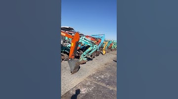 Mini Excavators stock in Japan