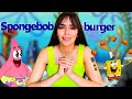 Spongebob&#39;s Krabby Patty Extra Onions burger /  Zig &amp; Sharko Egg Roll /Sandwich Fit for a Superhero