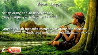 BOCAH ANGON