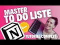 Tuto notion complet  comment crer une to do list de zro facilement 