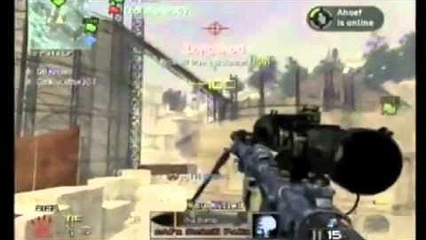 MW2 EPIC NOSCOPE ACROSS THE MAP