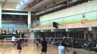 20101229 復興羽球隊 FUXING Badminton Game XD VS MD PART3